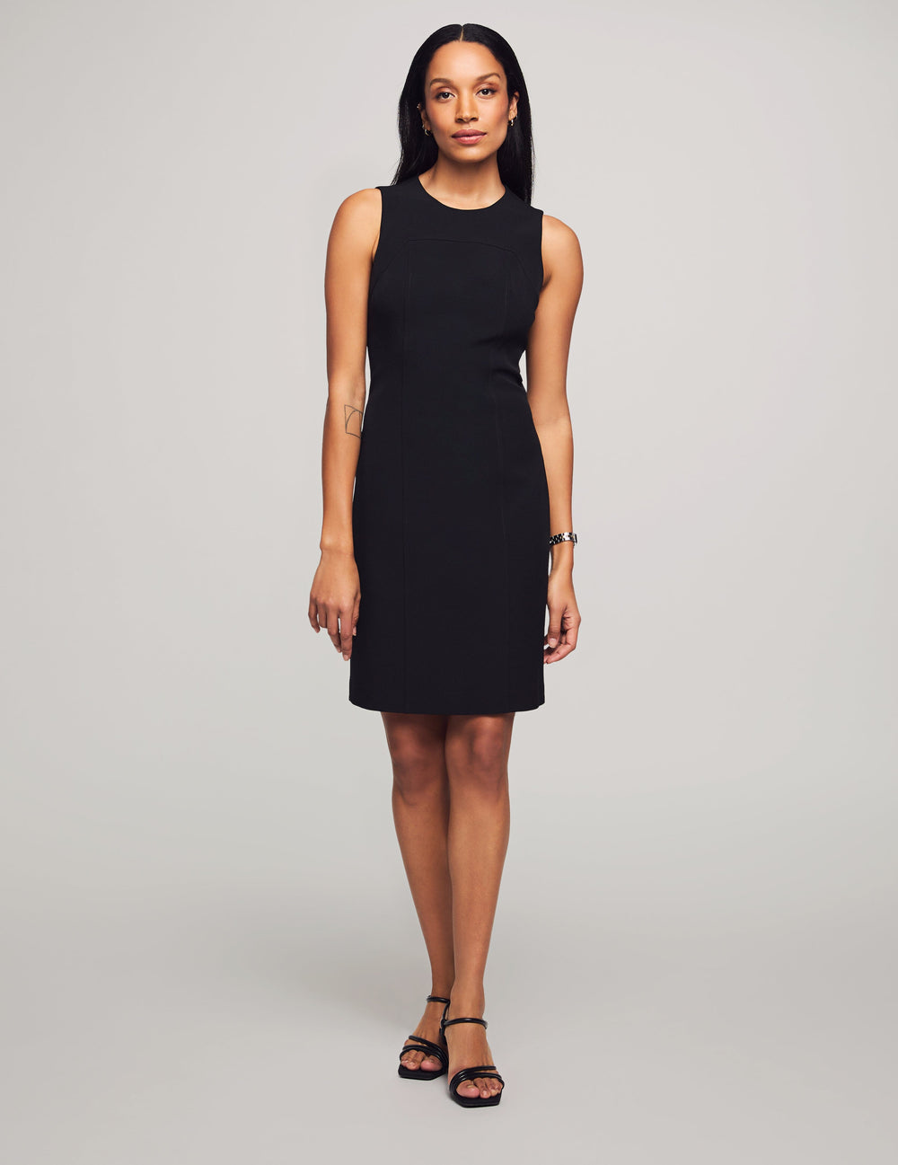 Black Blazer & Sheath Dress Set - Anne Klein Black