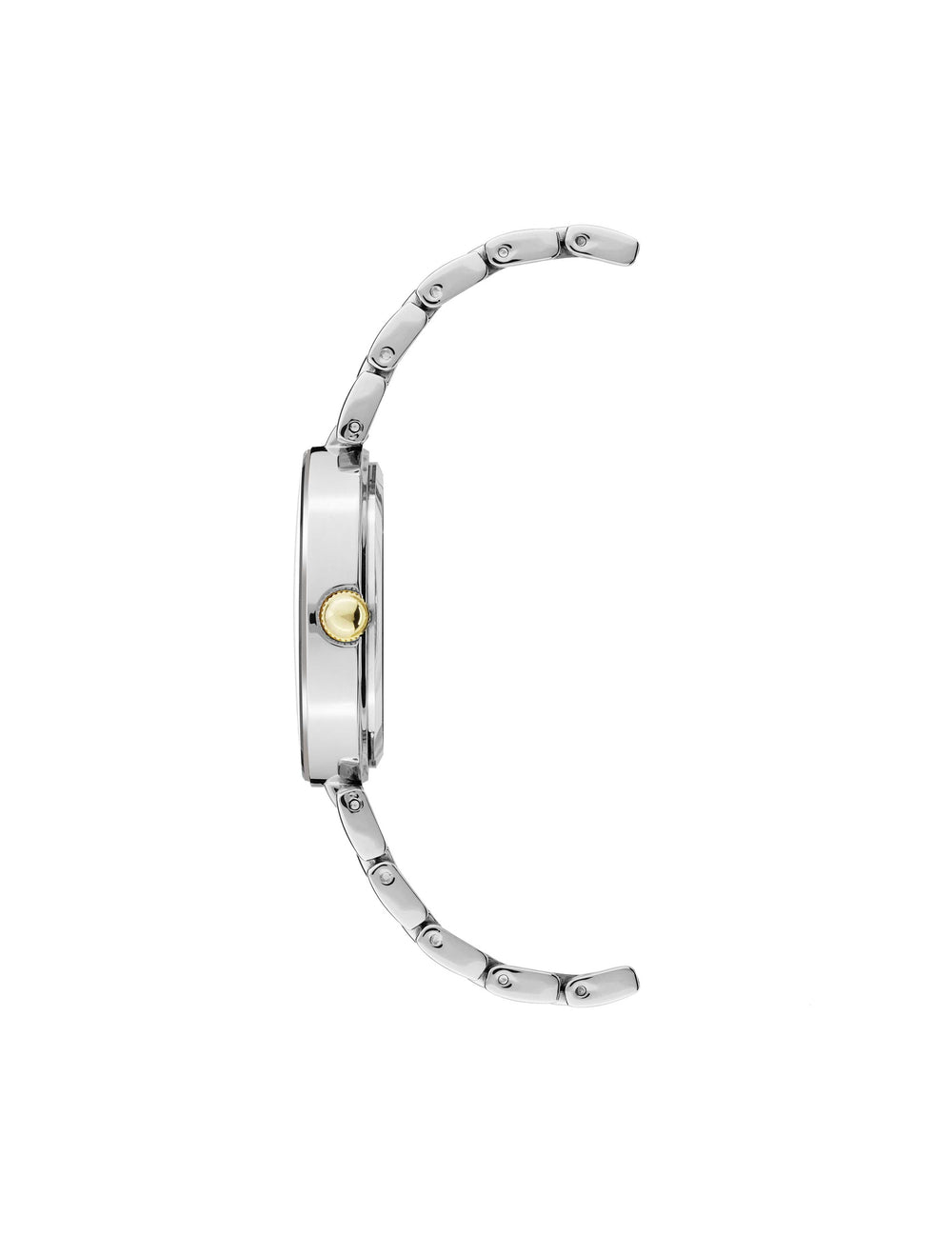 Diamond Dial Bracelet Watch - Anne Klein Navy&Two-Tone