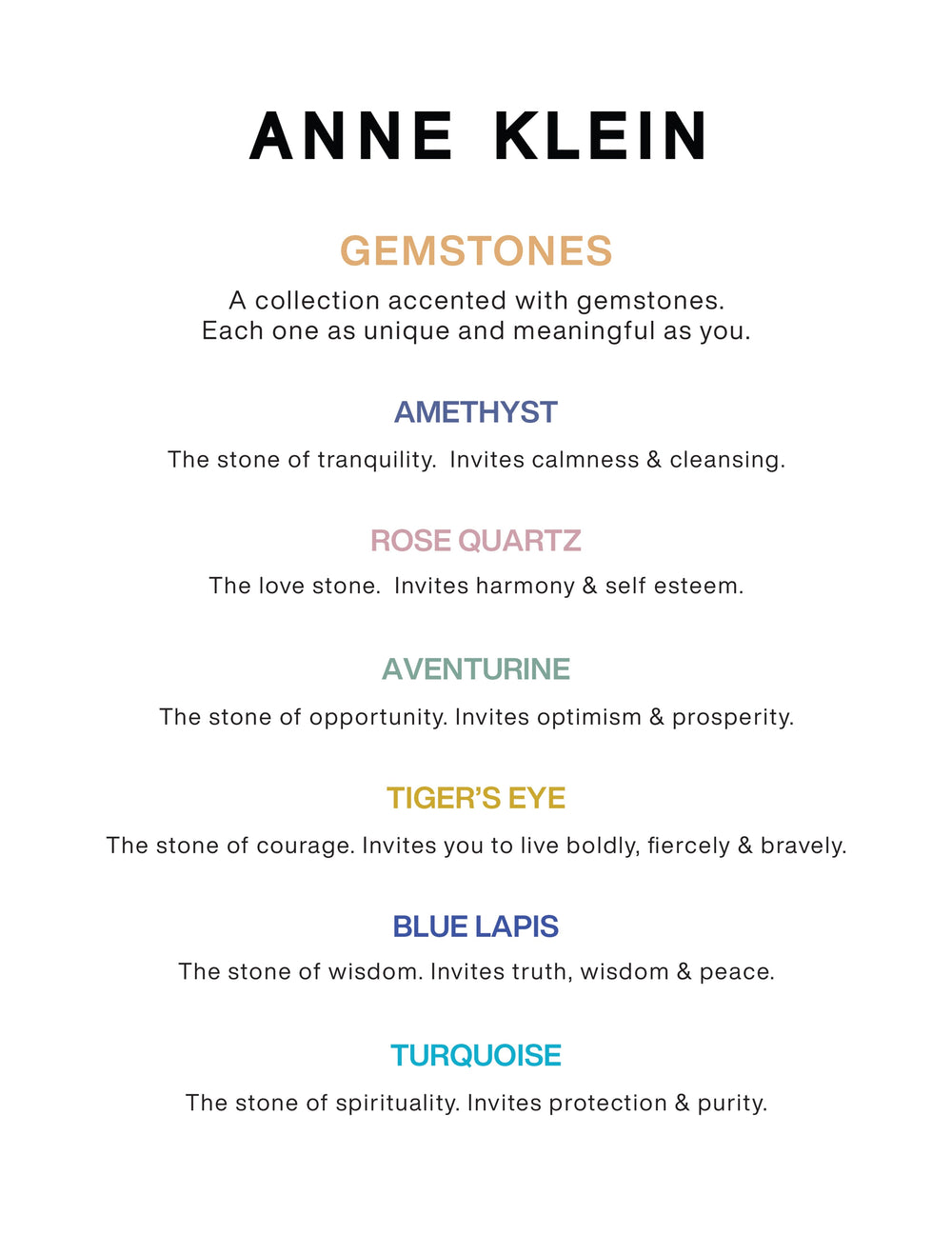 Gemstone Accented Bracelet Watch - Anne Klein Tiger's Eye/Gold