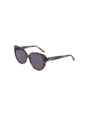Cat-Eye Marbleized Sunglasses - Anne Klein BLACK MARBLE