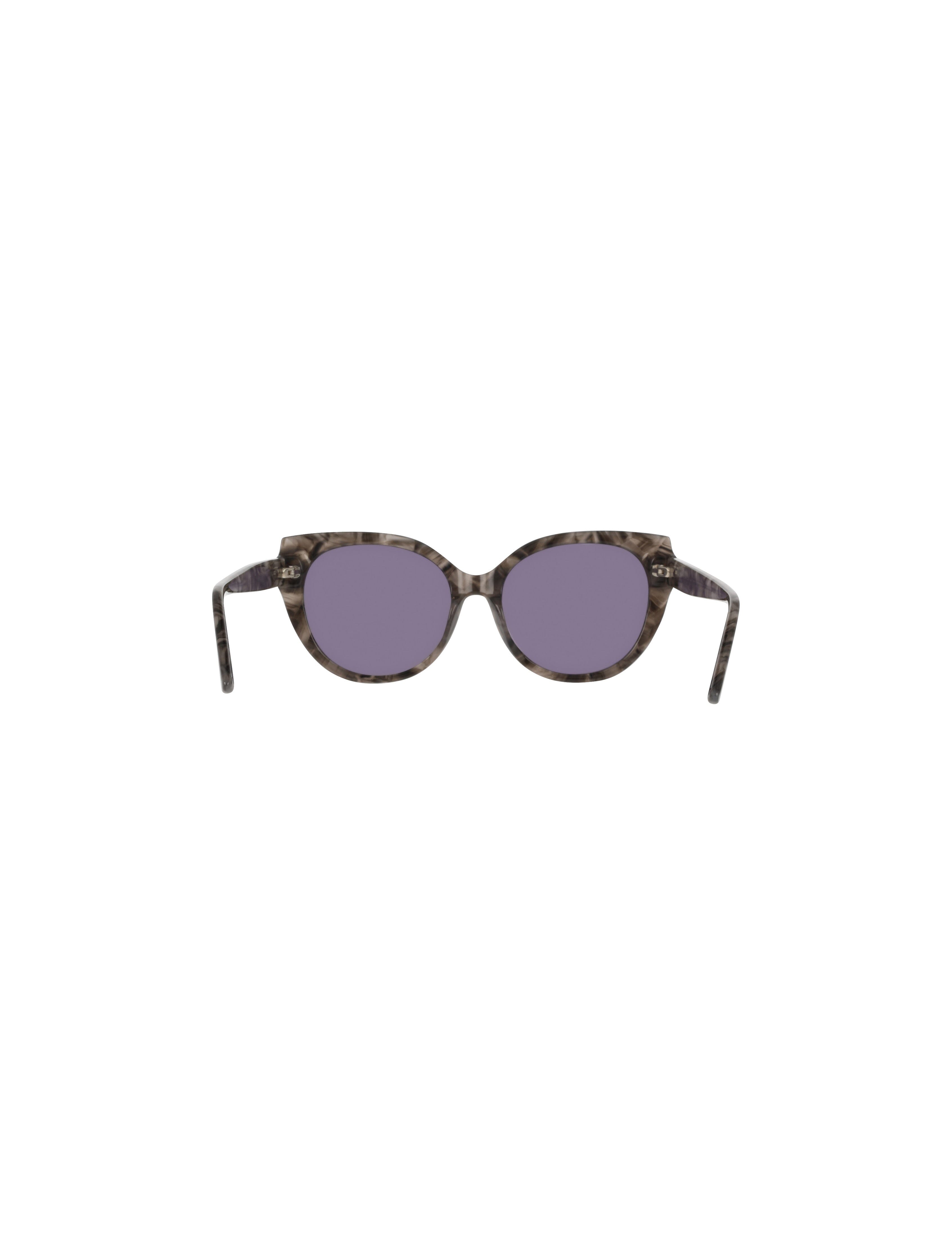 Cat-Eye Marbleized Sunglasses - Anne Klein BLACK MARBLE