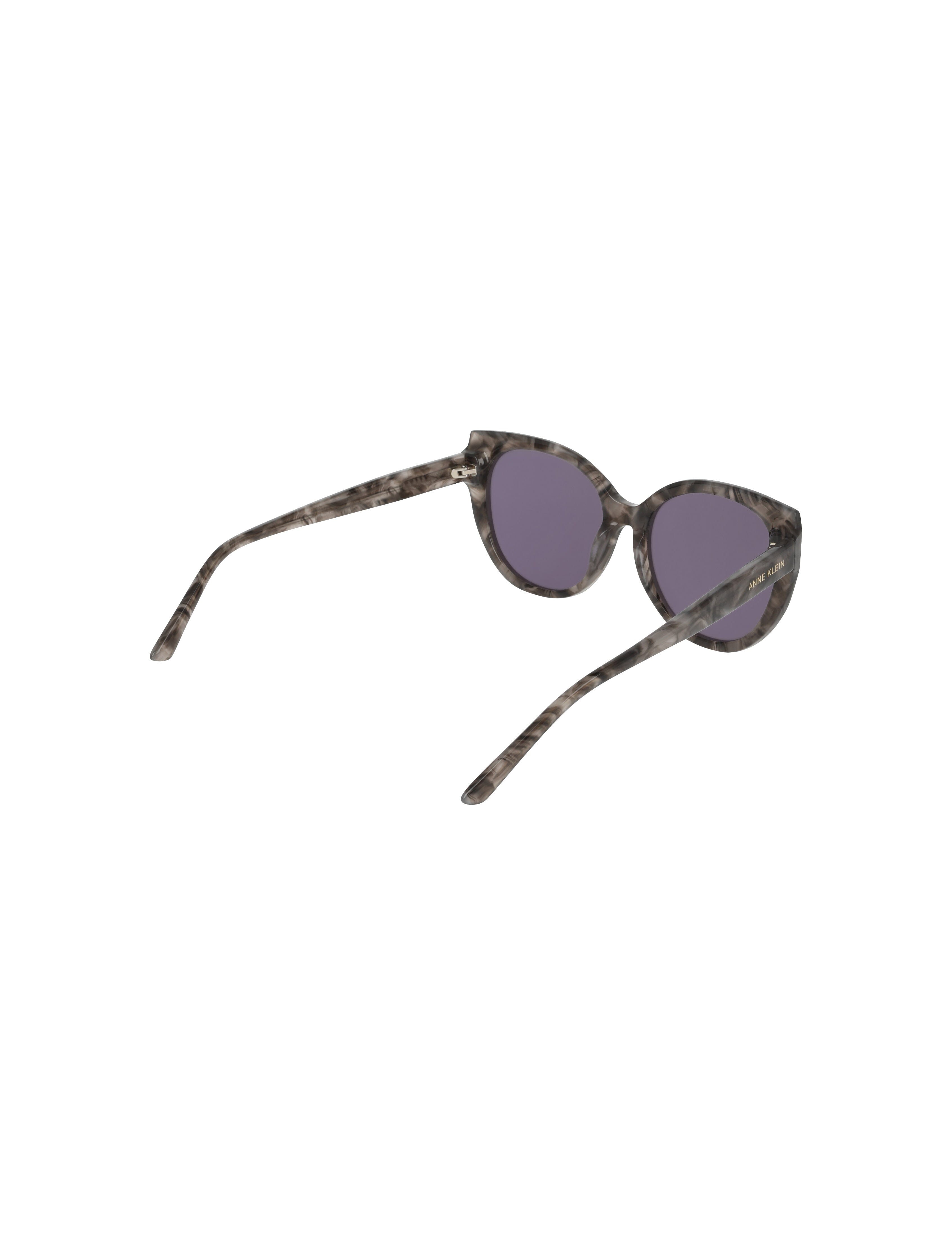 Cat-Eye Marbleized Sunglasses - Anne Klein BLACK MARBLE