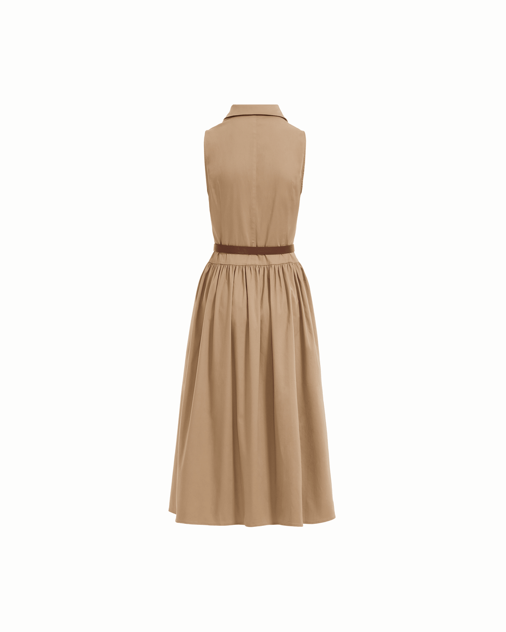 Sleeveless Shirt Dress - Anne Klein SAFARI