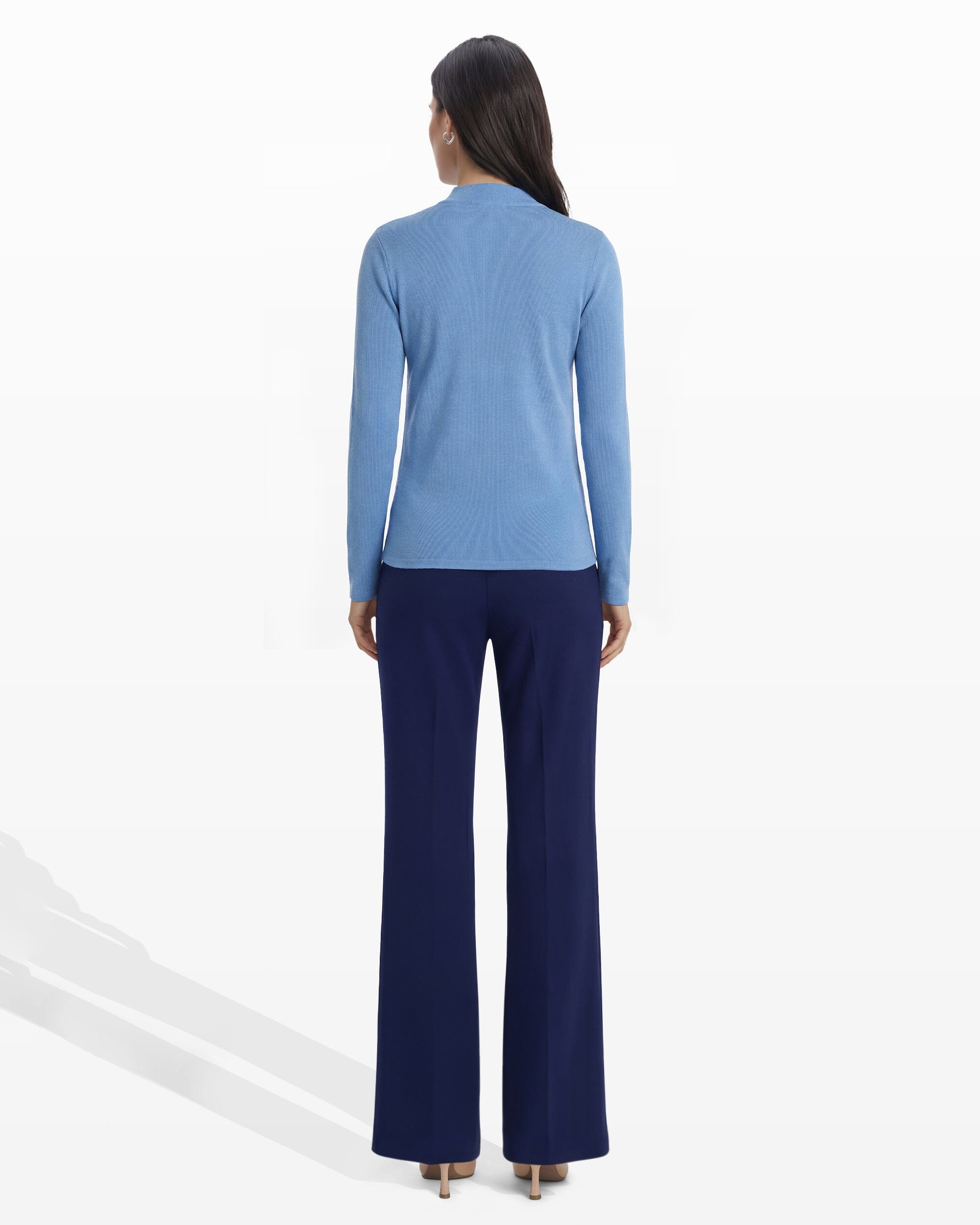 Malibu Kissing Front Cardigan - Anne Klein LAGOON