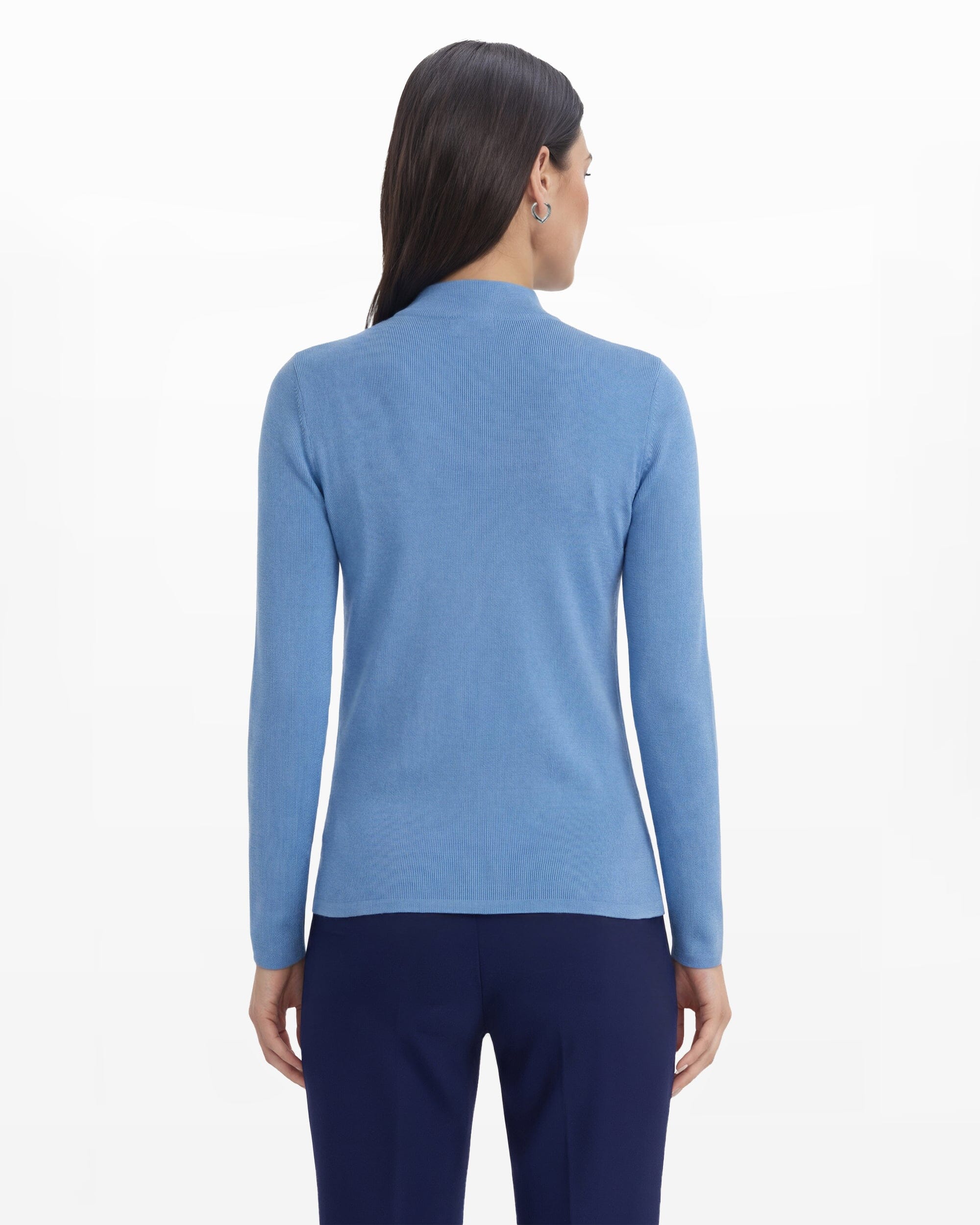 Malibu Kissing Front Cardigan - Anne Klein LAGOON