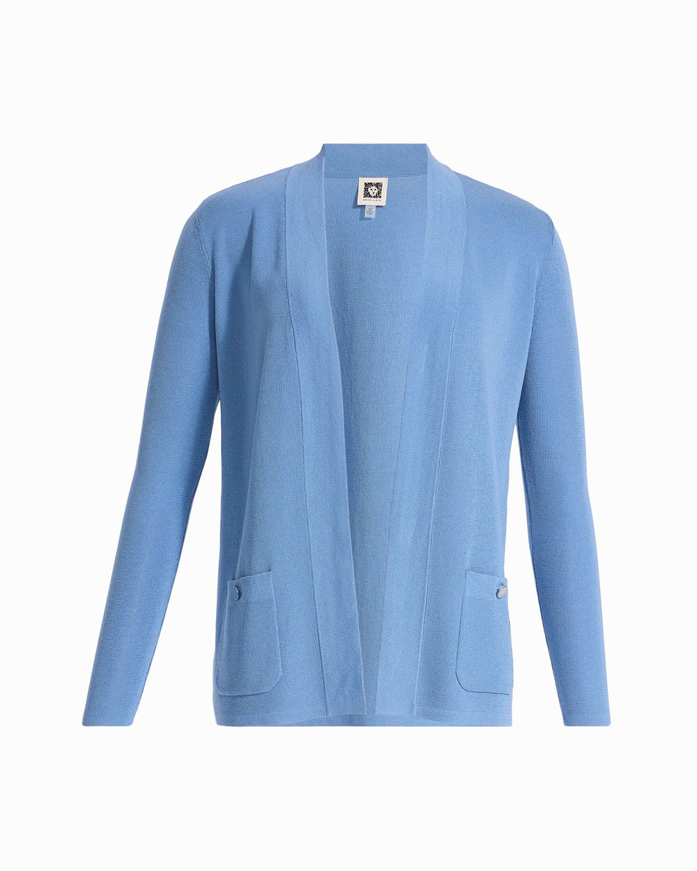 Malibu Kissing Front Cardigan - Anne Klein LAGOON