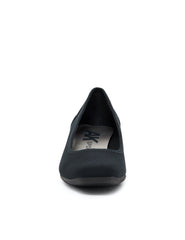 Wisher Wedges Black - Anne Klein Black Multi Fabric