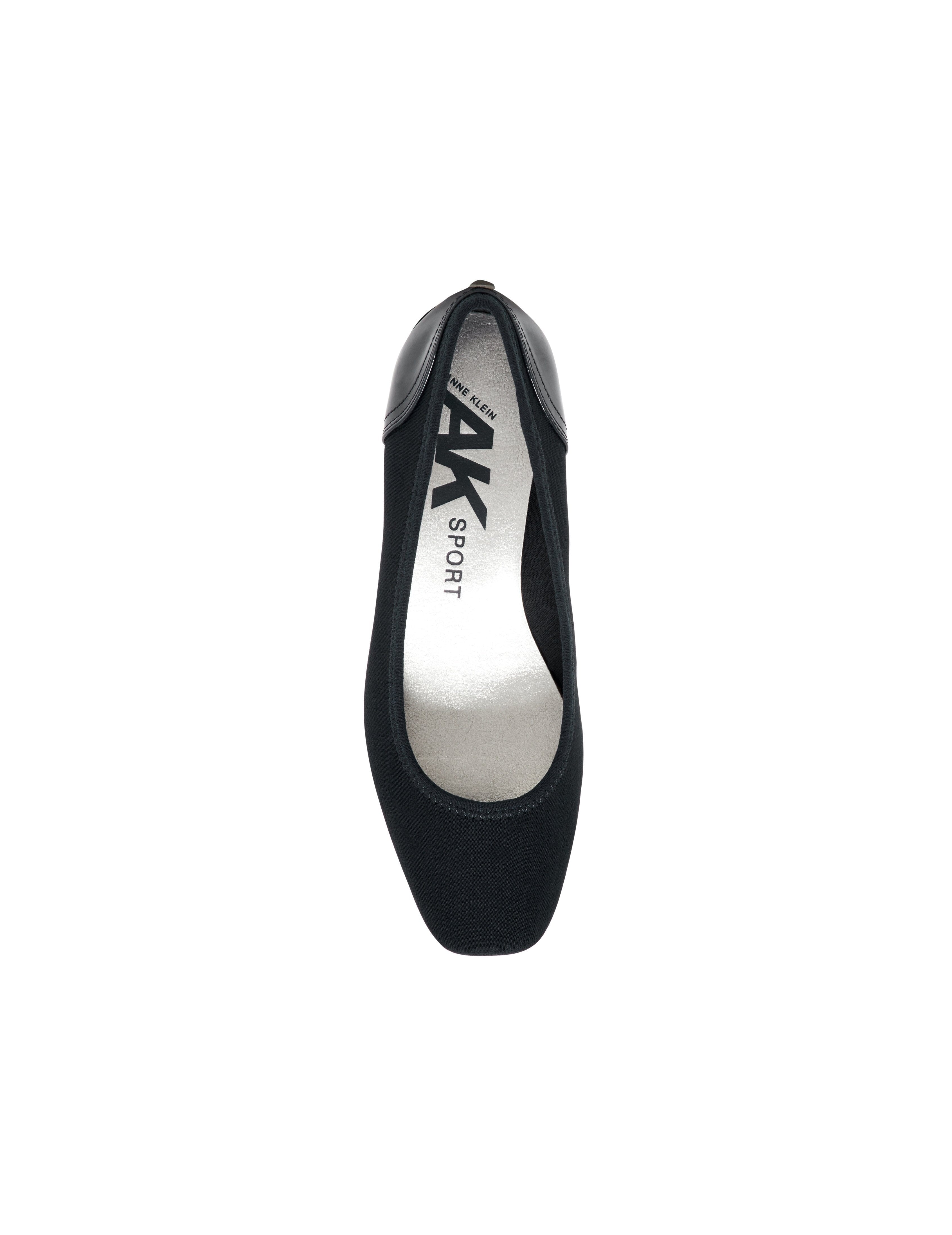Wisher Wedges Black - Anne Klein Black Multi Fabric
