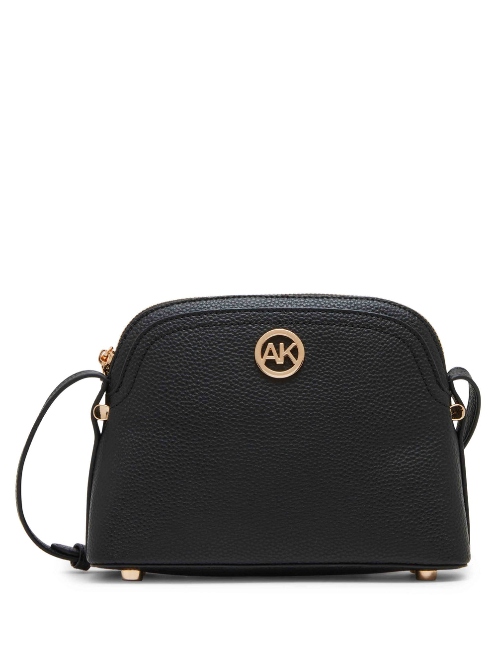 Dome Crossbody With Detachable Card Case - Anne Klein Black