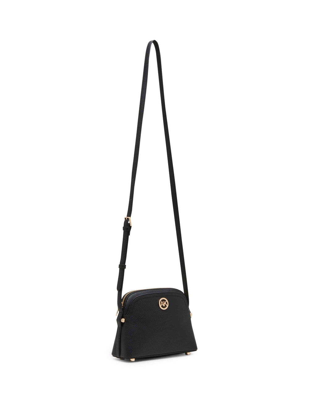 Dome Crossbody With Detachable Card Case - Anne Klein Black