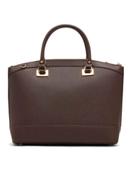 July25New Recruits Dome Satchel - Anne Klein Espresso