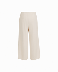 Hollywood Waist Pull-On Straight Ankle Pant - Anne Klein WHITE DOVE