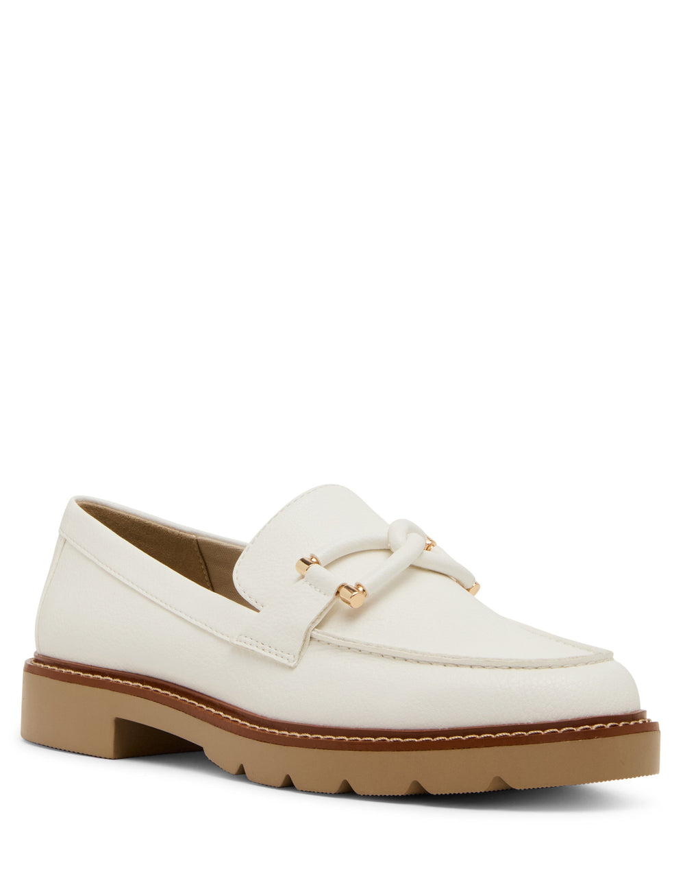 Ellison Loafer - Sophisticated Comfort - Anne Klein White