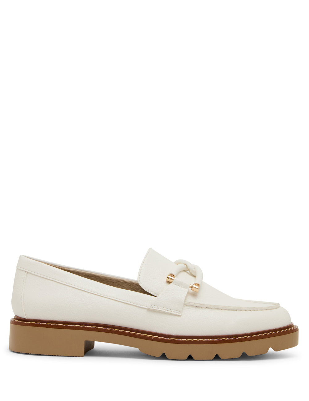 Ellison Loafer - Sophisticated Comfort - Anne Klein White