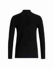 Front Pocket Cardigan in Black - Anne Klein Anne Black