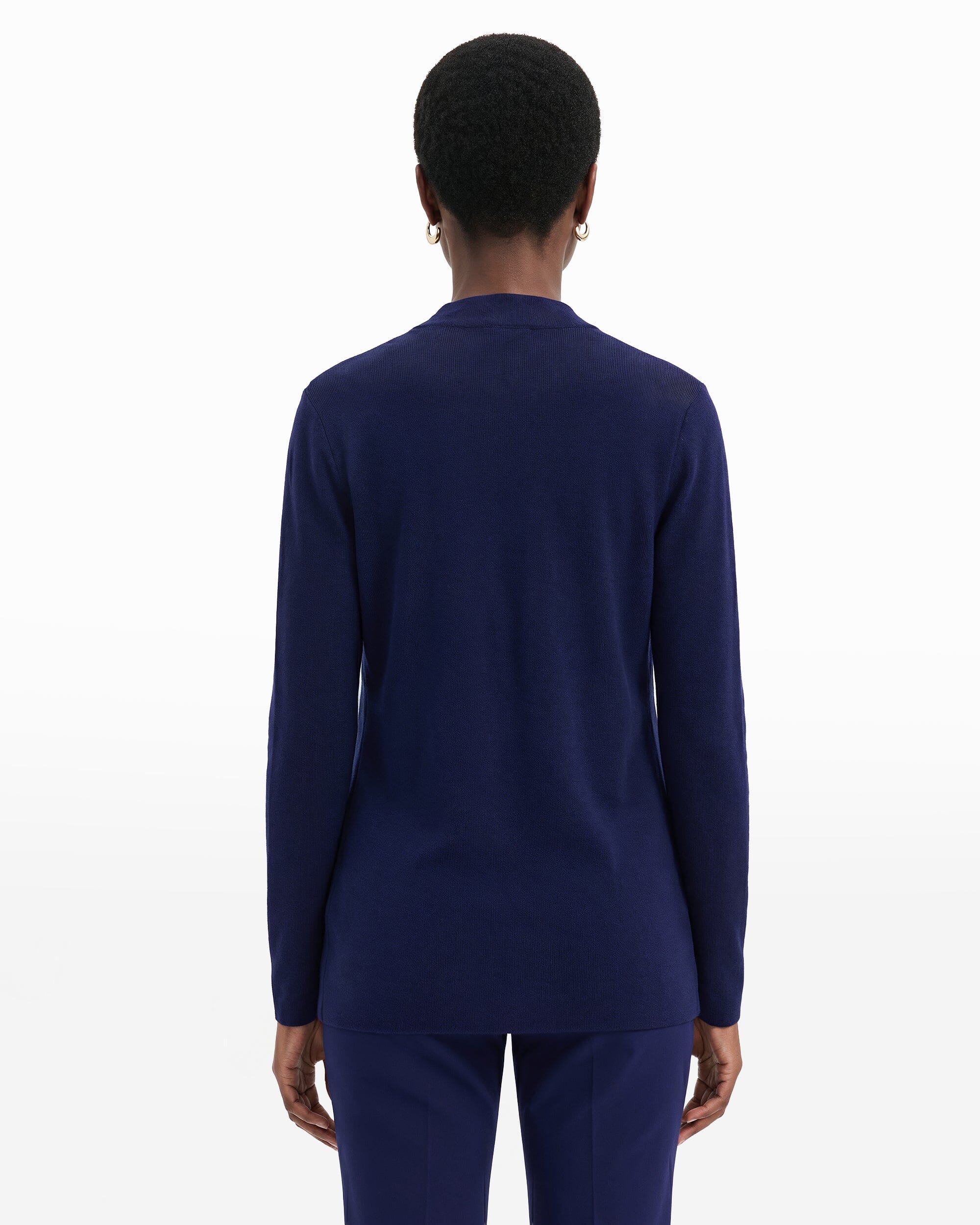 Open-Front Cardigan with Pockets - Anne Klein Distant Mountain