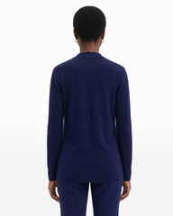 Open-Front Cardigan with Pockets - Anne Klein Distant Mountain