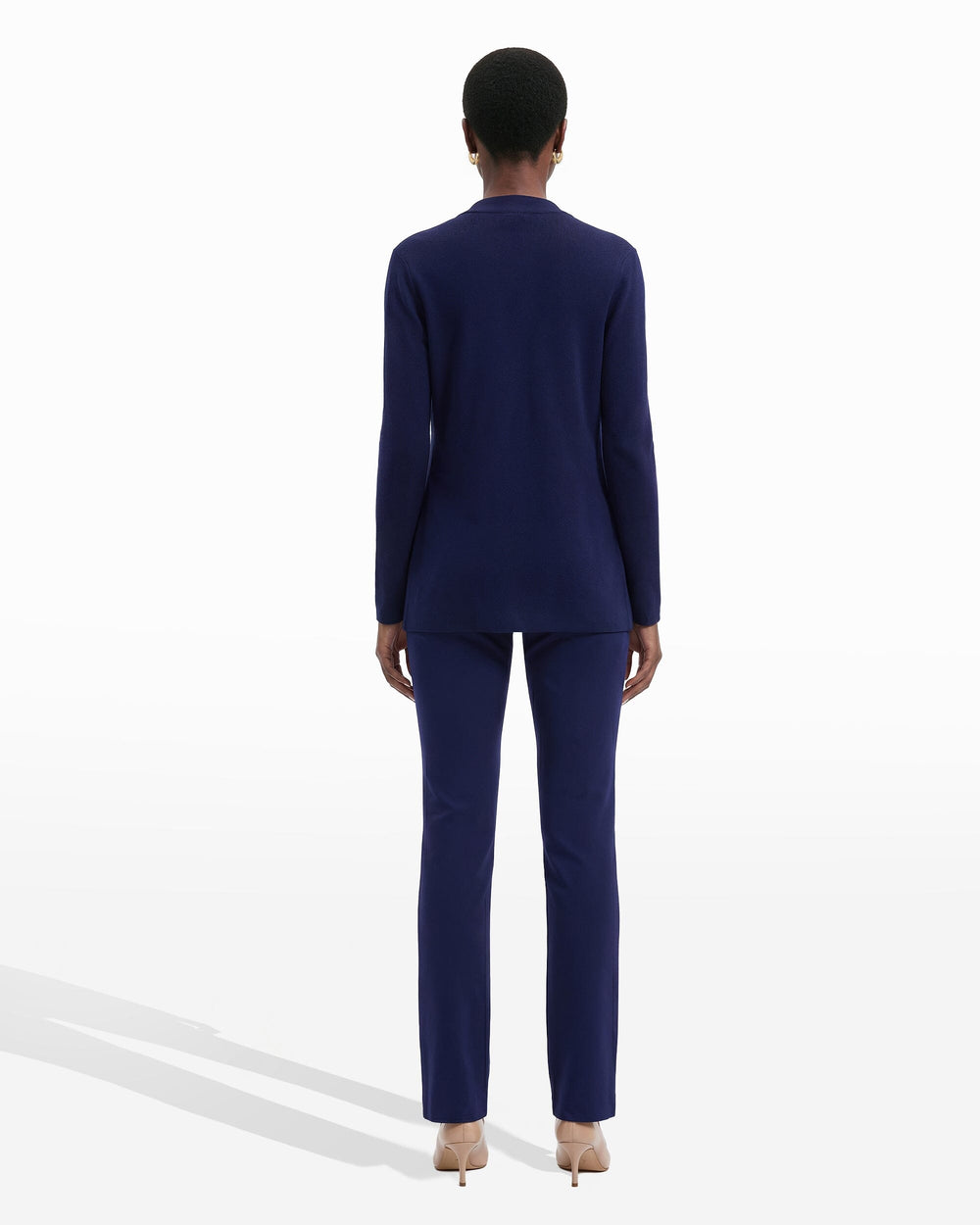 Open-Front Cardigan with Pockets - Anne Klein Distant Mountain