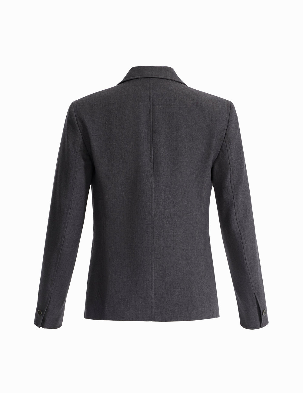 Melange Single Button Blazer - Anne Klein Zinc