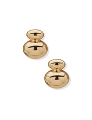Pe Puffy Dbl Round Btn-Gld - Anne Klein