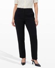 Flare Leg Dress Pant in Black - Anne Klein Anne Black