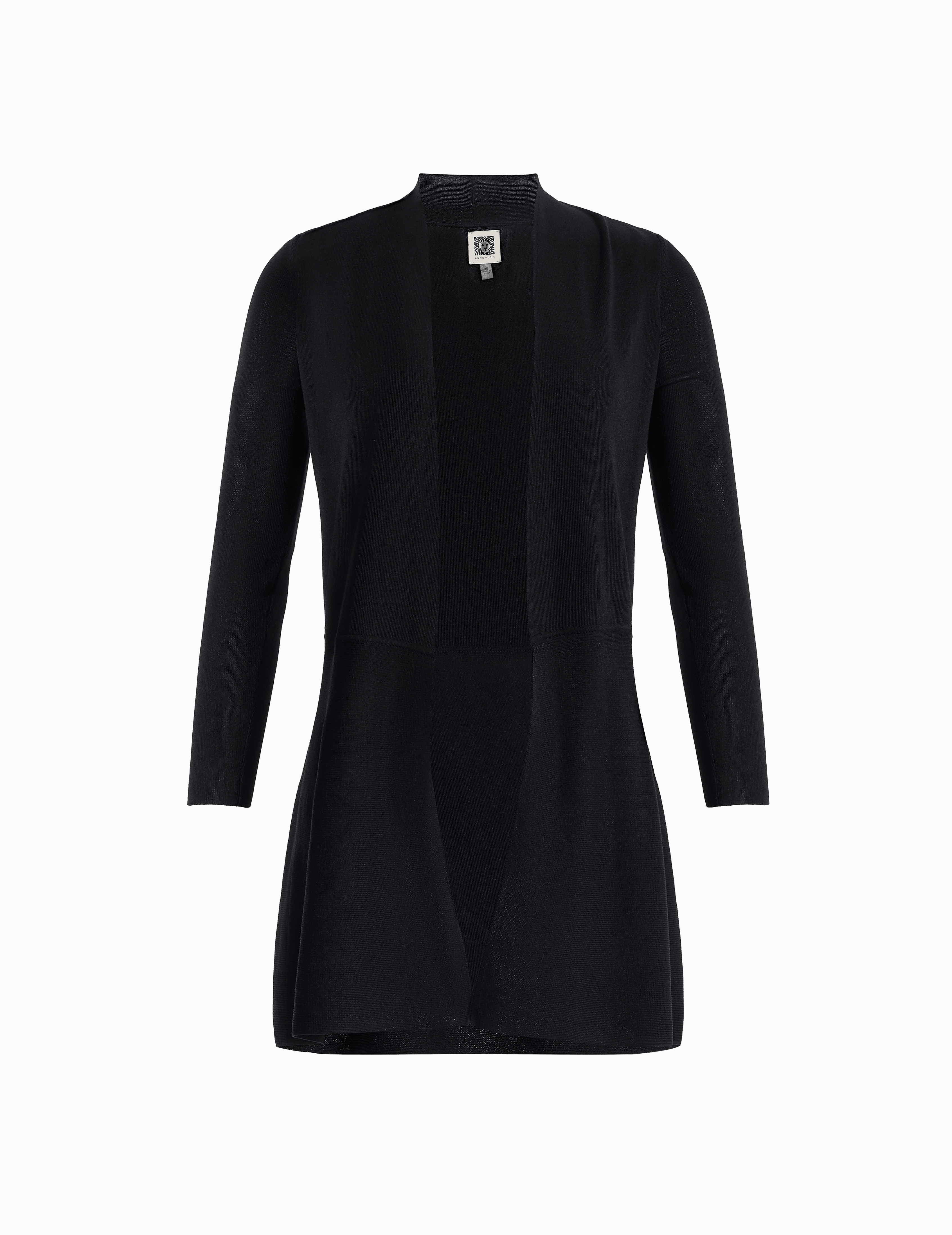Monterey Open-Front Cardigan in Black - Anne Klein Anne Black