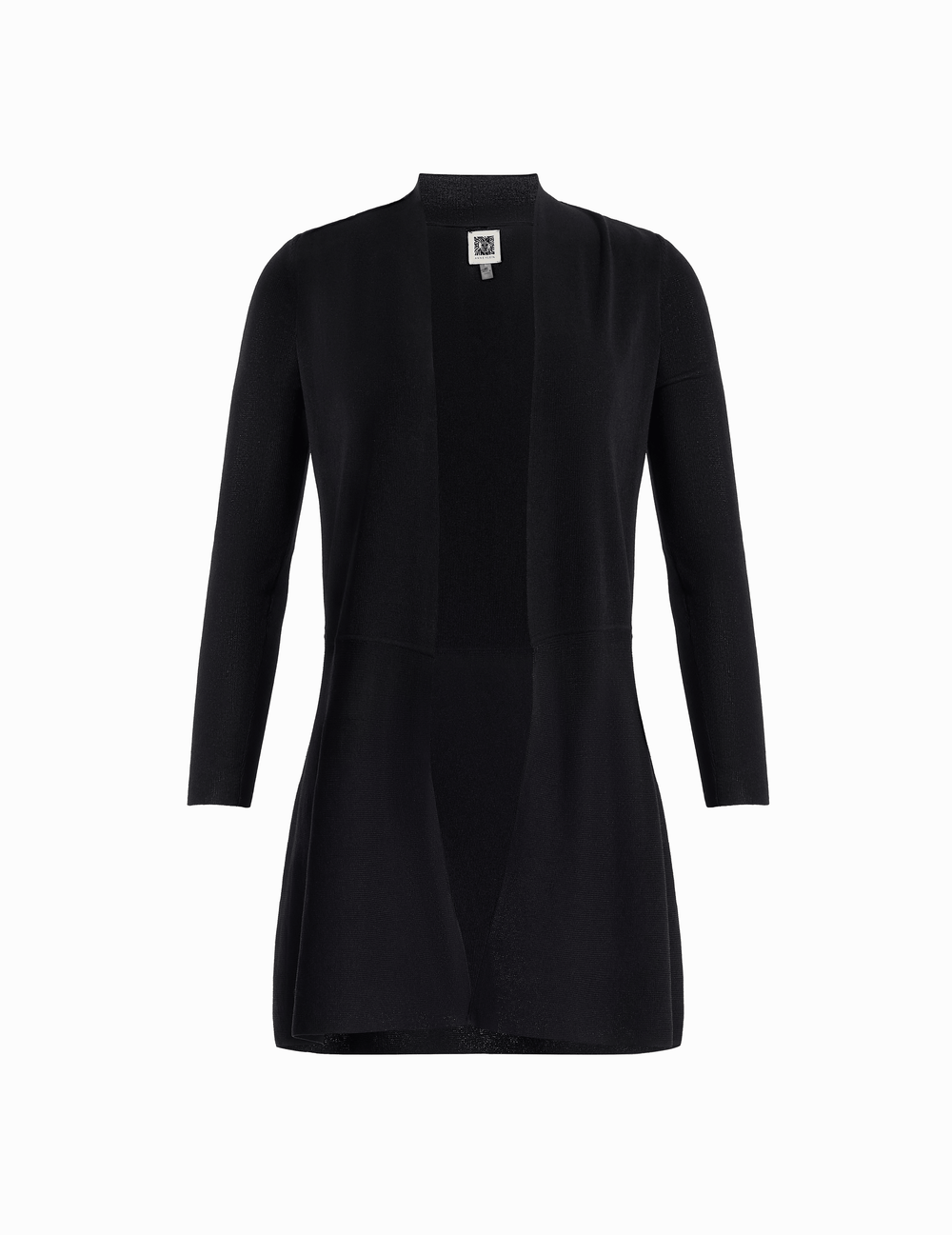 Monterey Open-Front Cardigan in Black - Anne Klein Anne Black