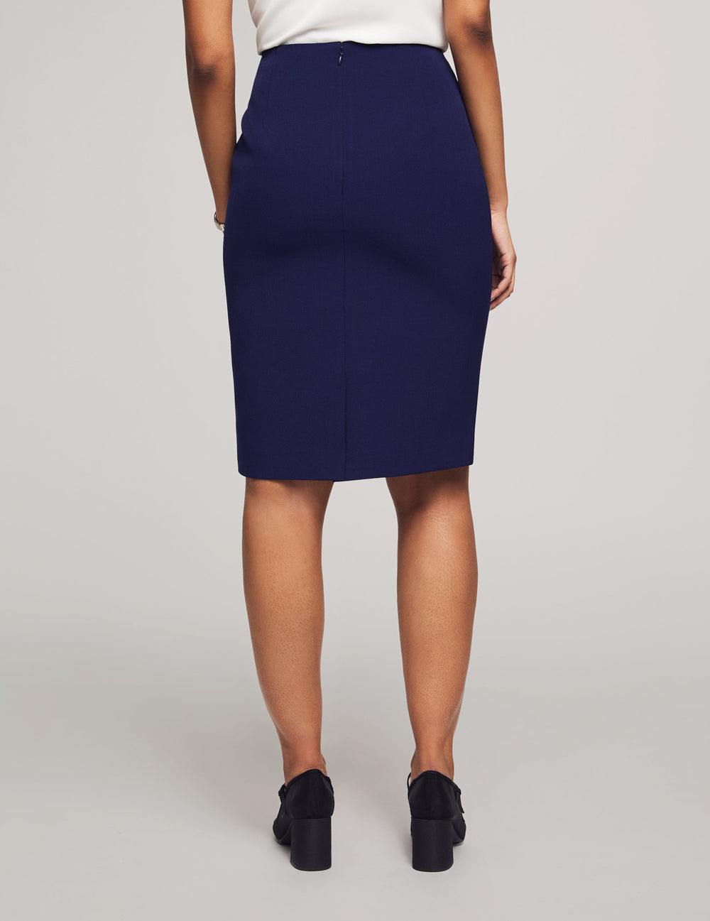 3-Piece Skirt & Pants Suit Set in Navy - Anne Klein Navy