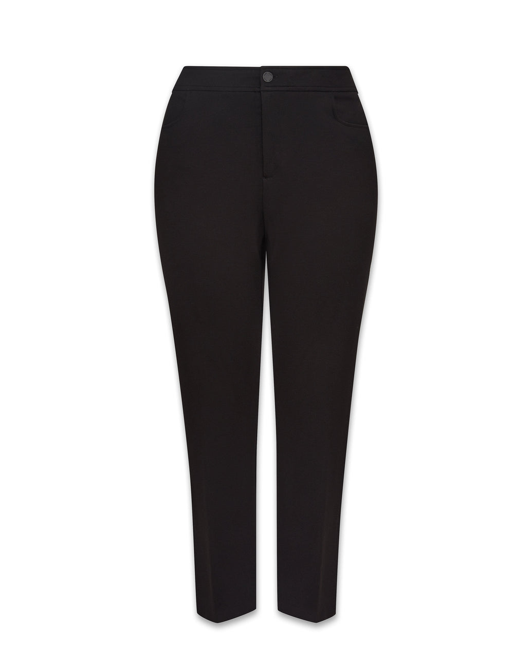 Plus Size Bootleg Dress Pant - Anne Klein Anne Black