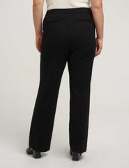 Plus Size Bootleg Dress Pant - Anne Klein Anne Black