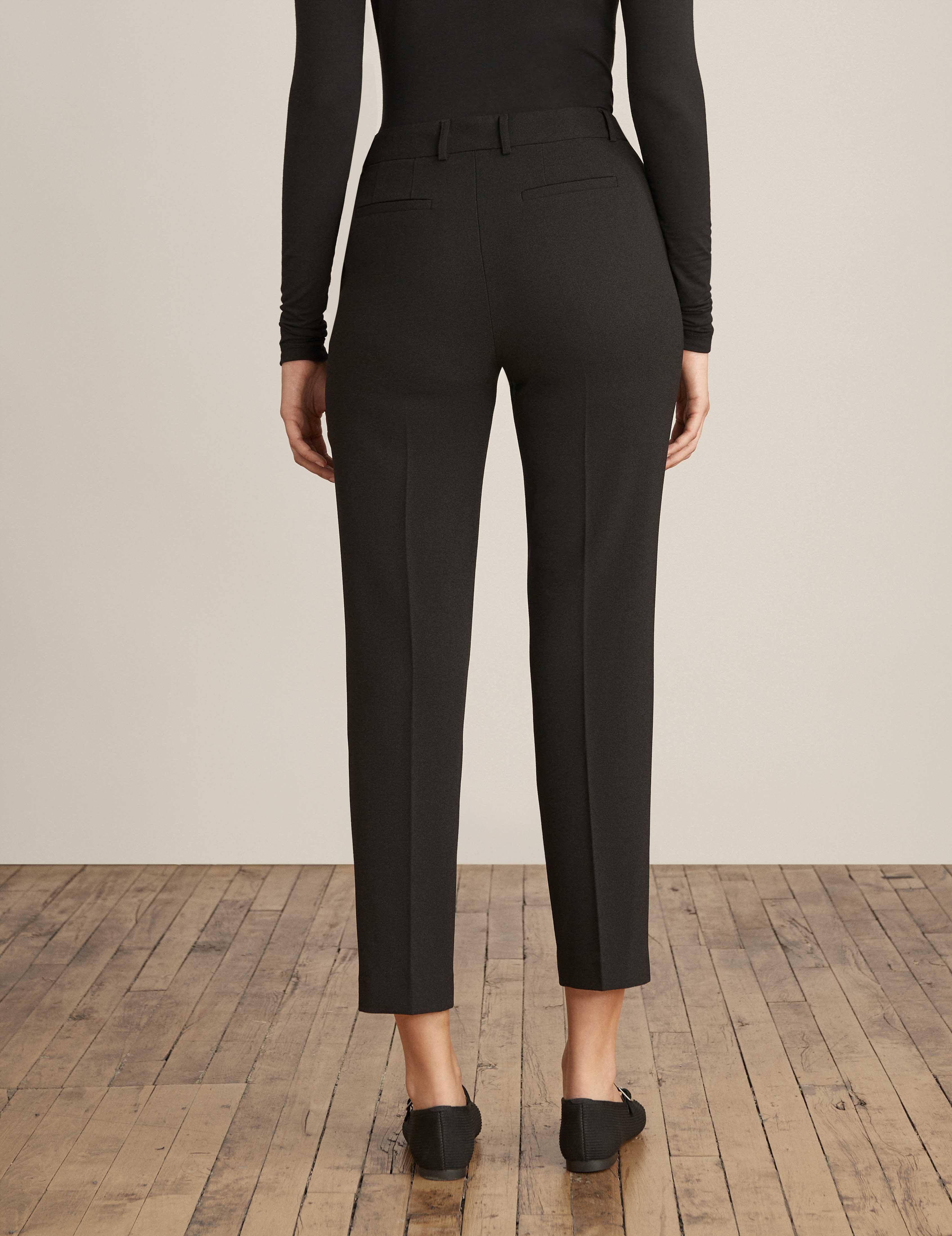 Grace Straight Ankle Dress Pant - Anne Klein Anne Black