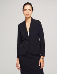 Black Jacket & Skirt Suit Set - Anne Klein Black
