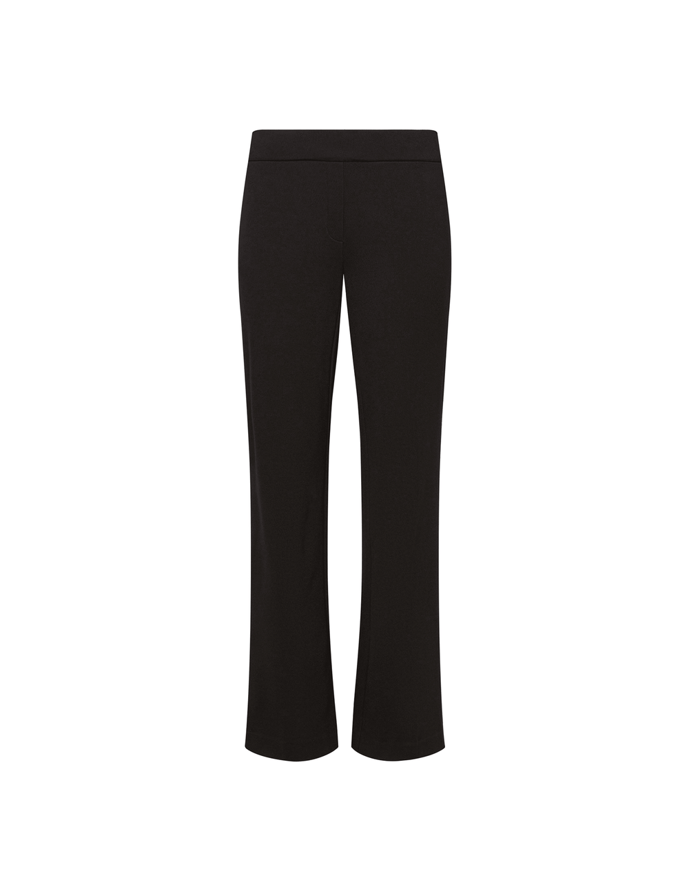 Pull On Straight Leg Trouser with Pockets - Anne Klein Anne Black