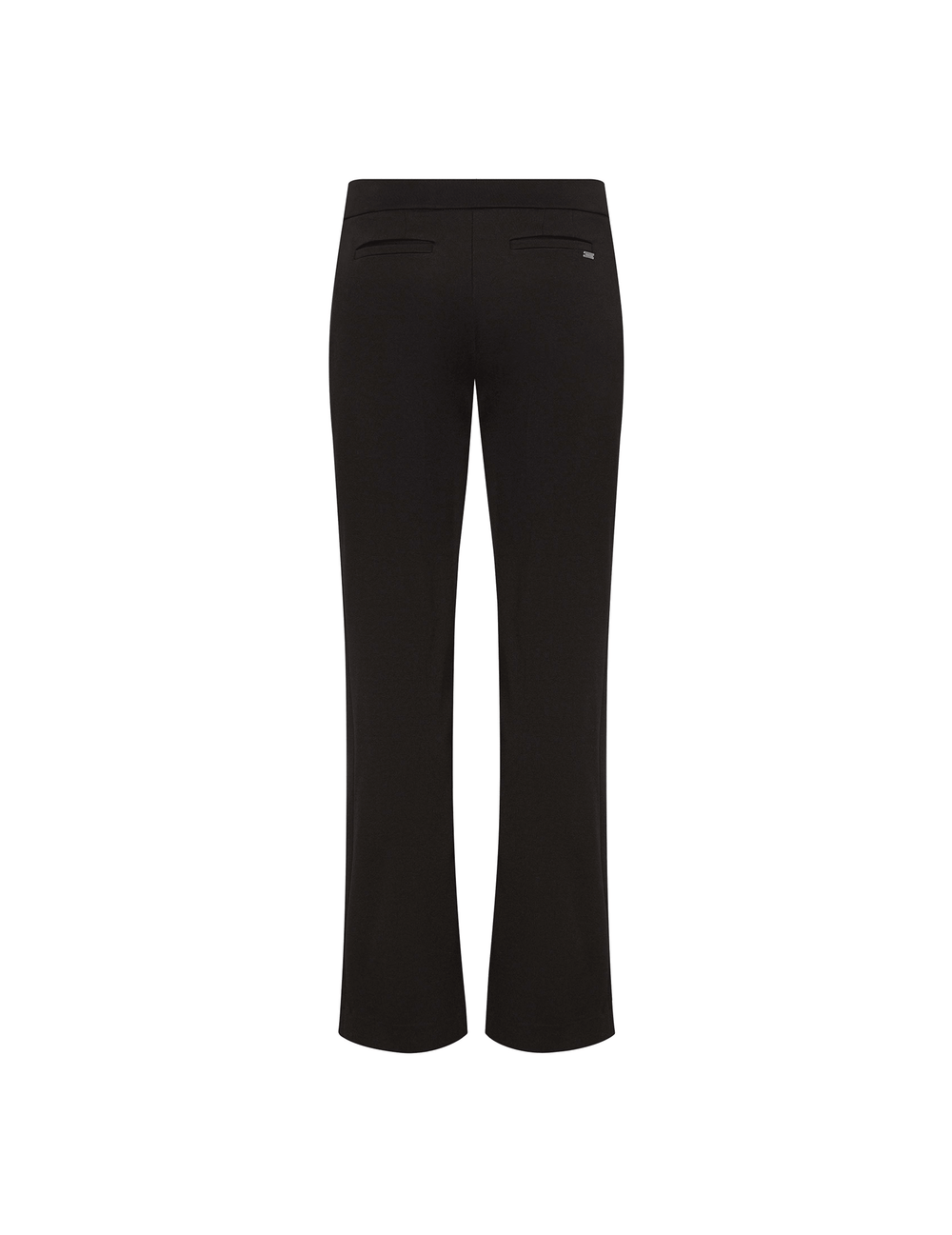 Pull On Straight Leg Trouser with Pockets - Anne Klein Anne Black