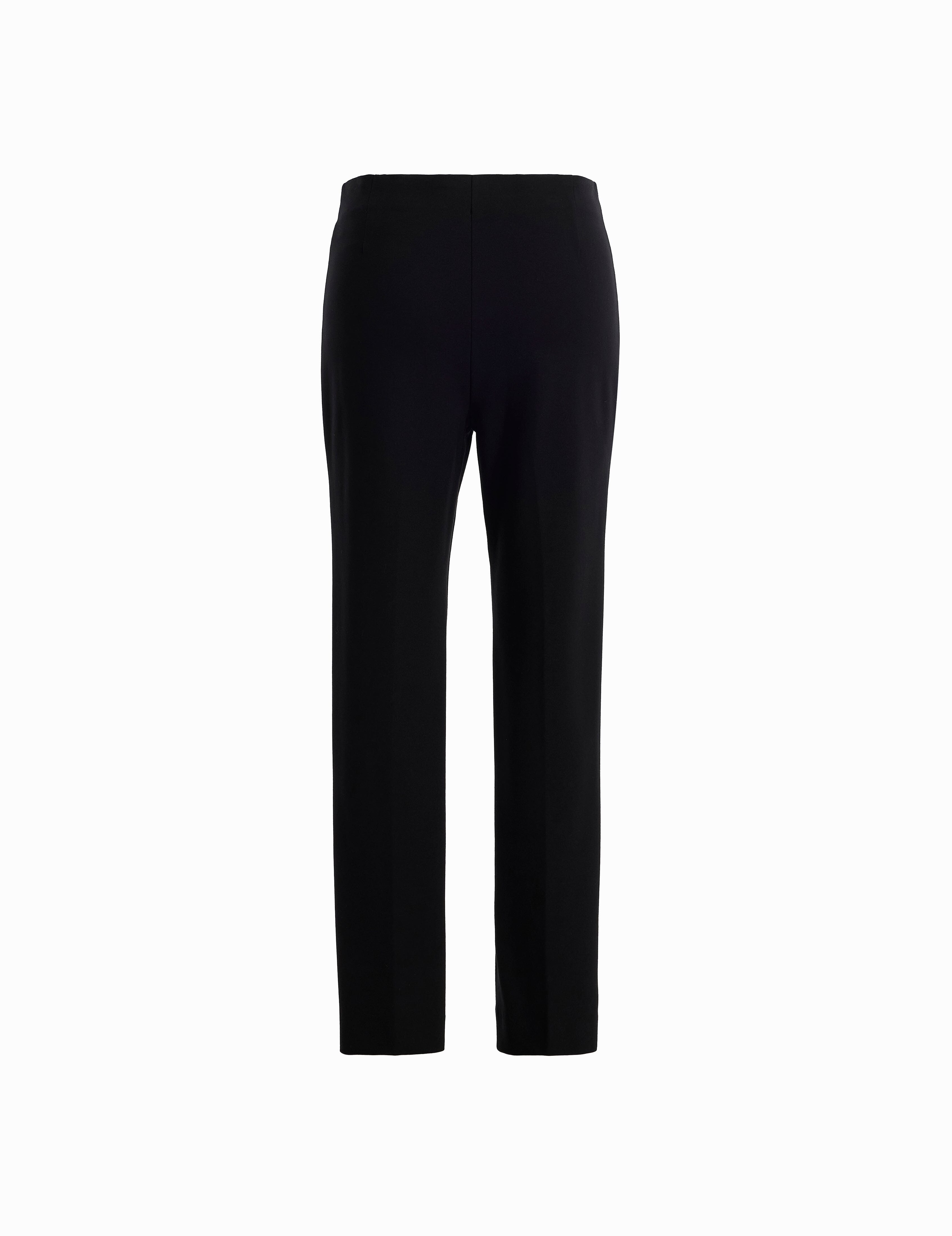 Hollywood Waist Slim Ankle Pull-On Pant - Anne Klein Anne Black