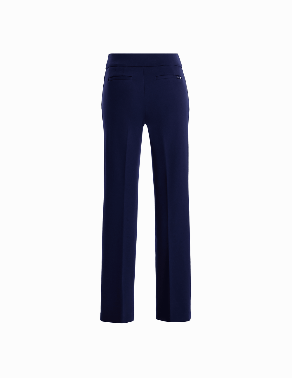Pull On Straight Leg Trouser with Pockets - Anne Klein Distant Mountain
