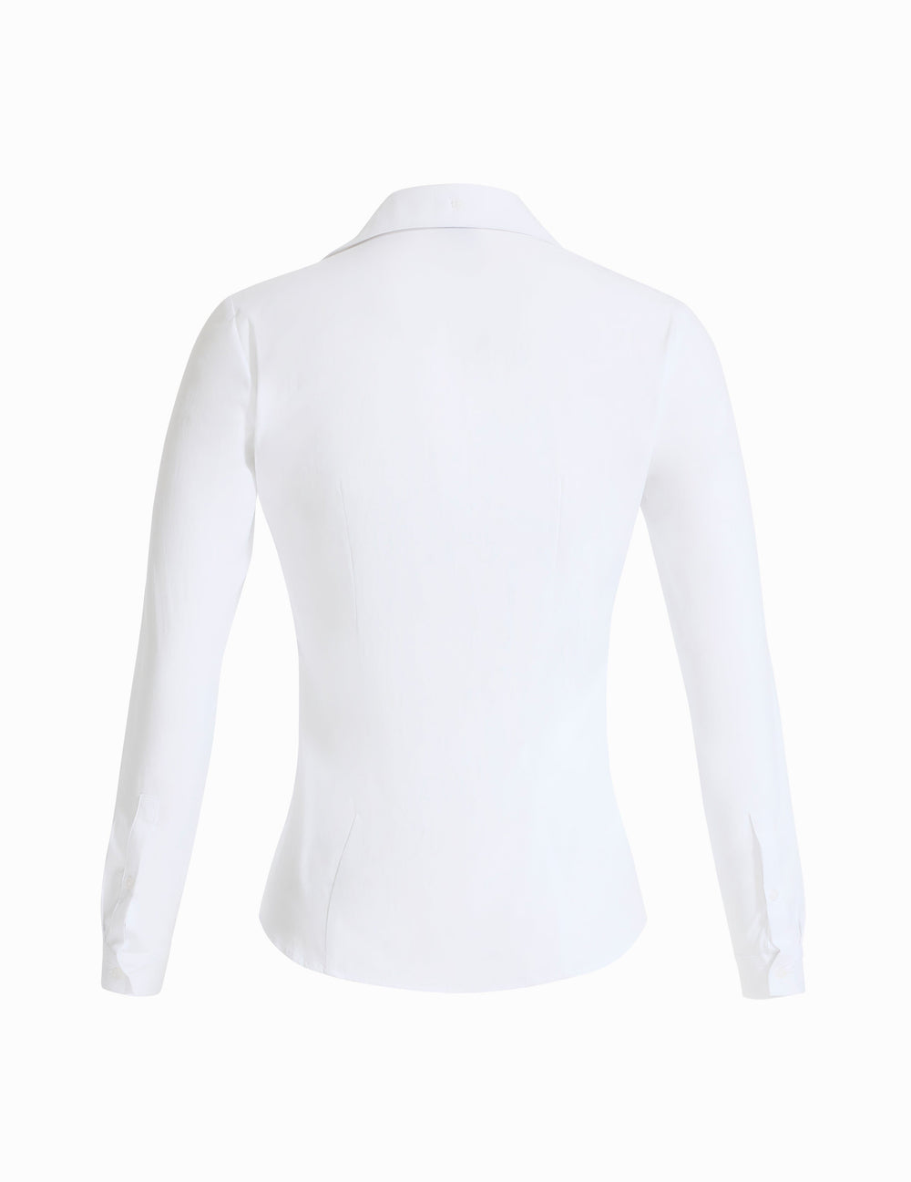 Long Sleeve Button Front Top - Anne Klein Bright White