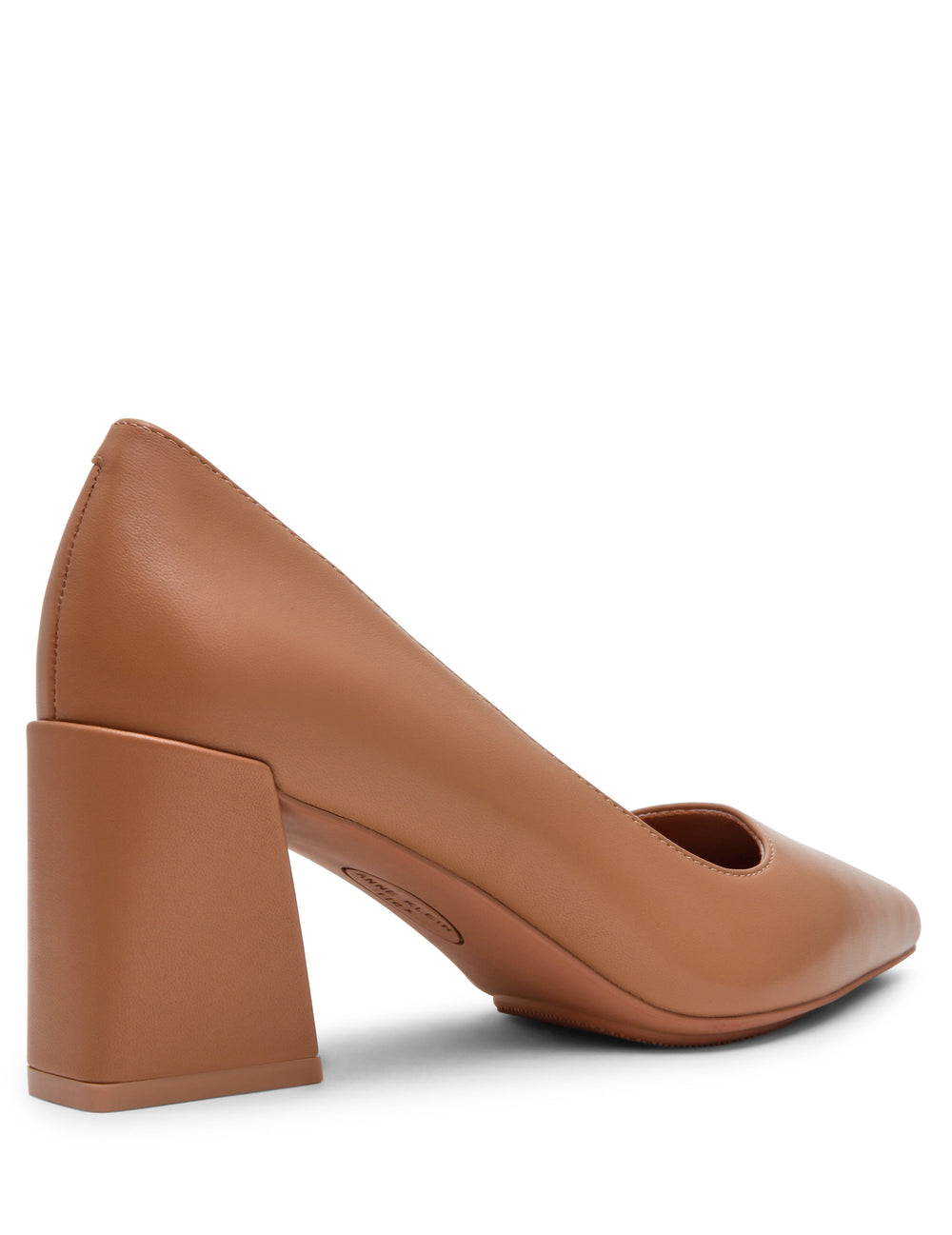 Relena Leather Pump in Nude Leather - Anne Klein Nude Leather
