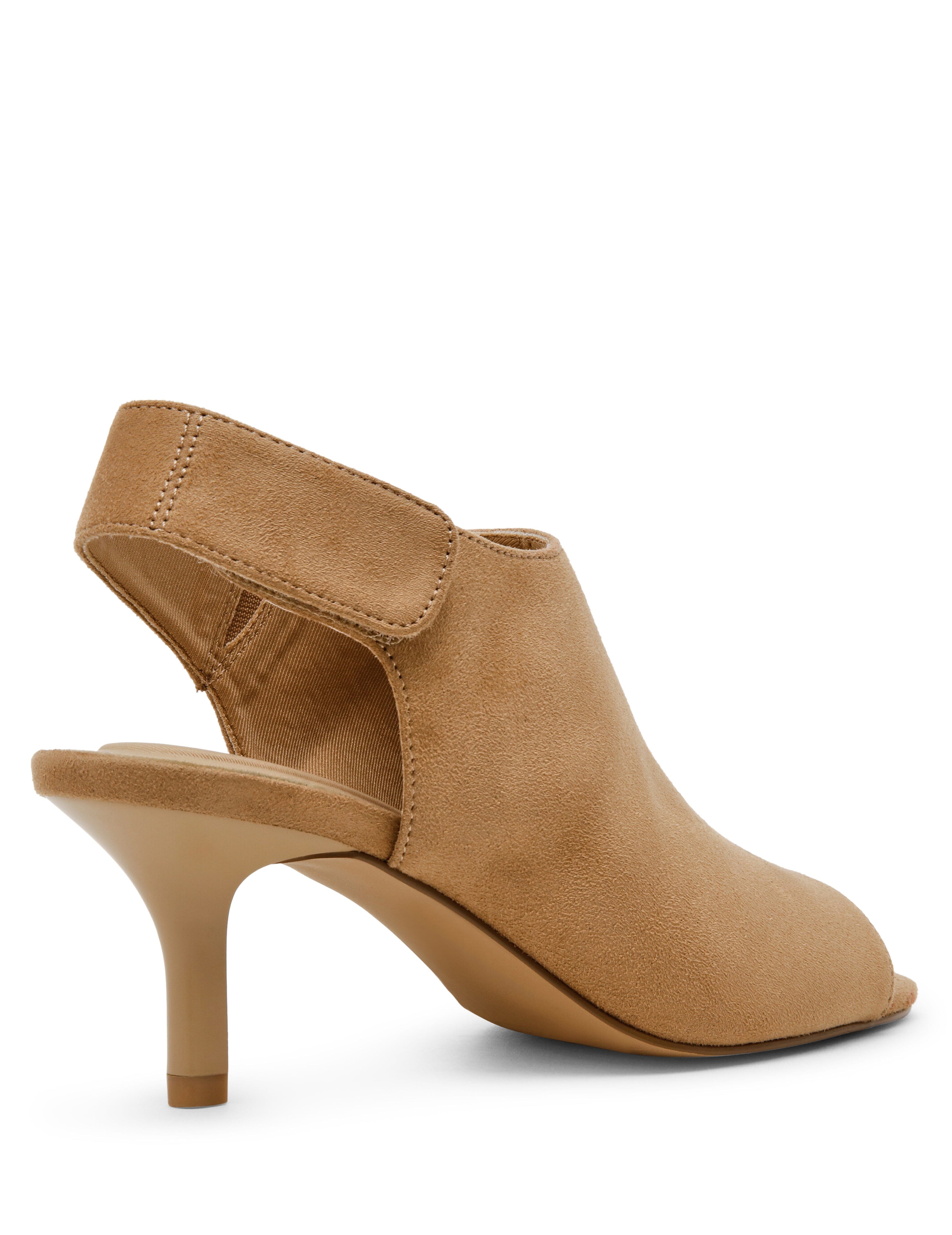 Semana Dress Heel in Sand Suede - Anne Klein Sand Suede