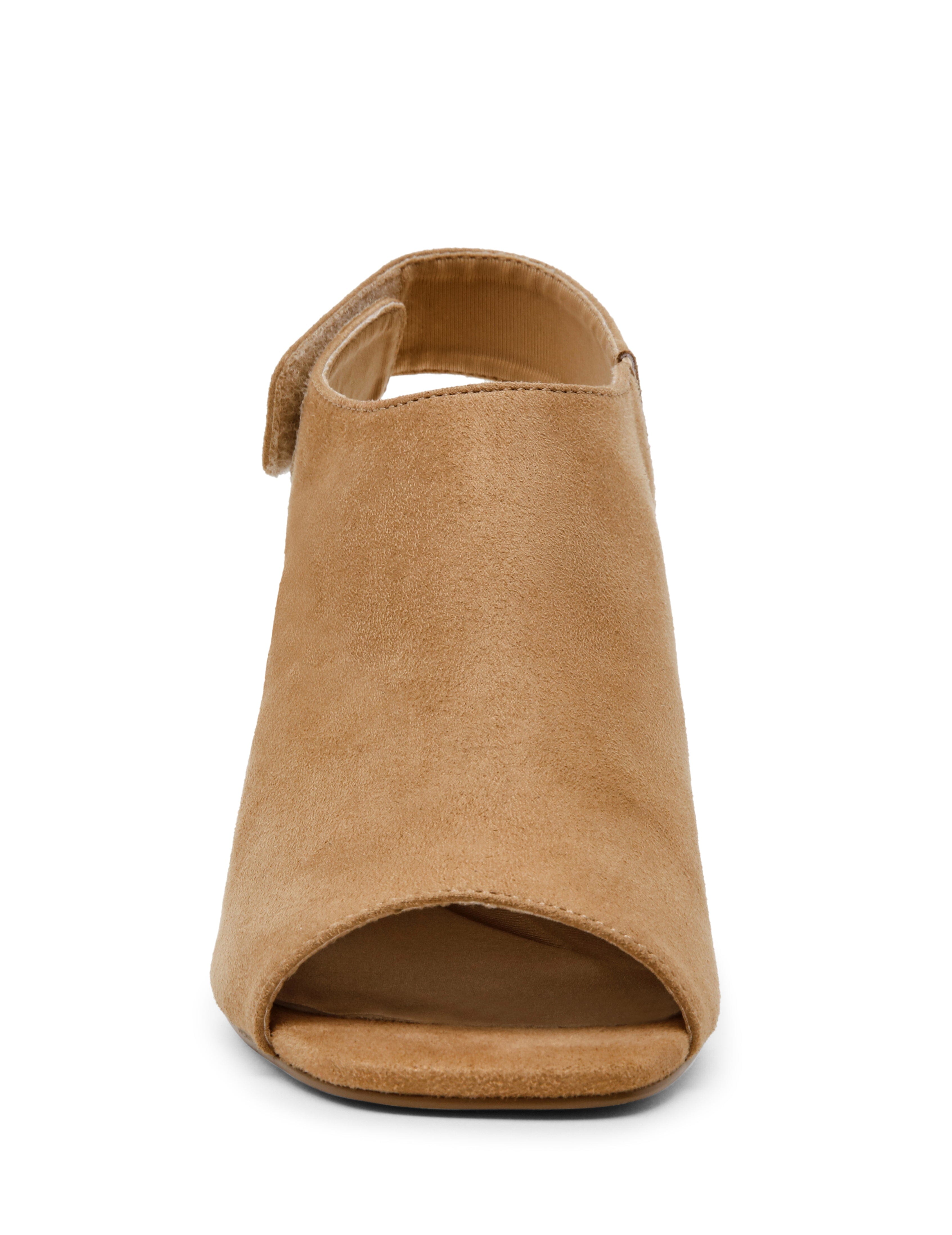 Semana Dress Heel in Sand Suede - Anne Klein Sand Suede