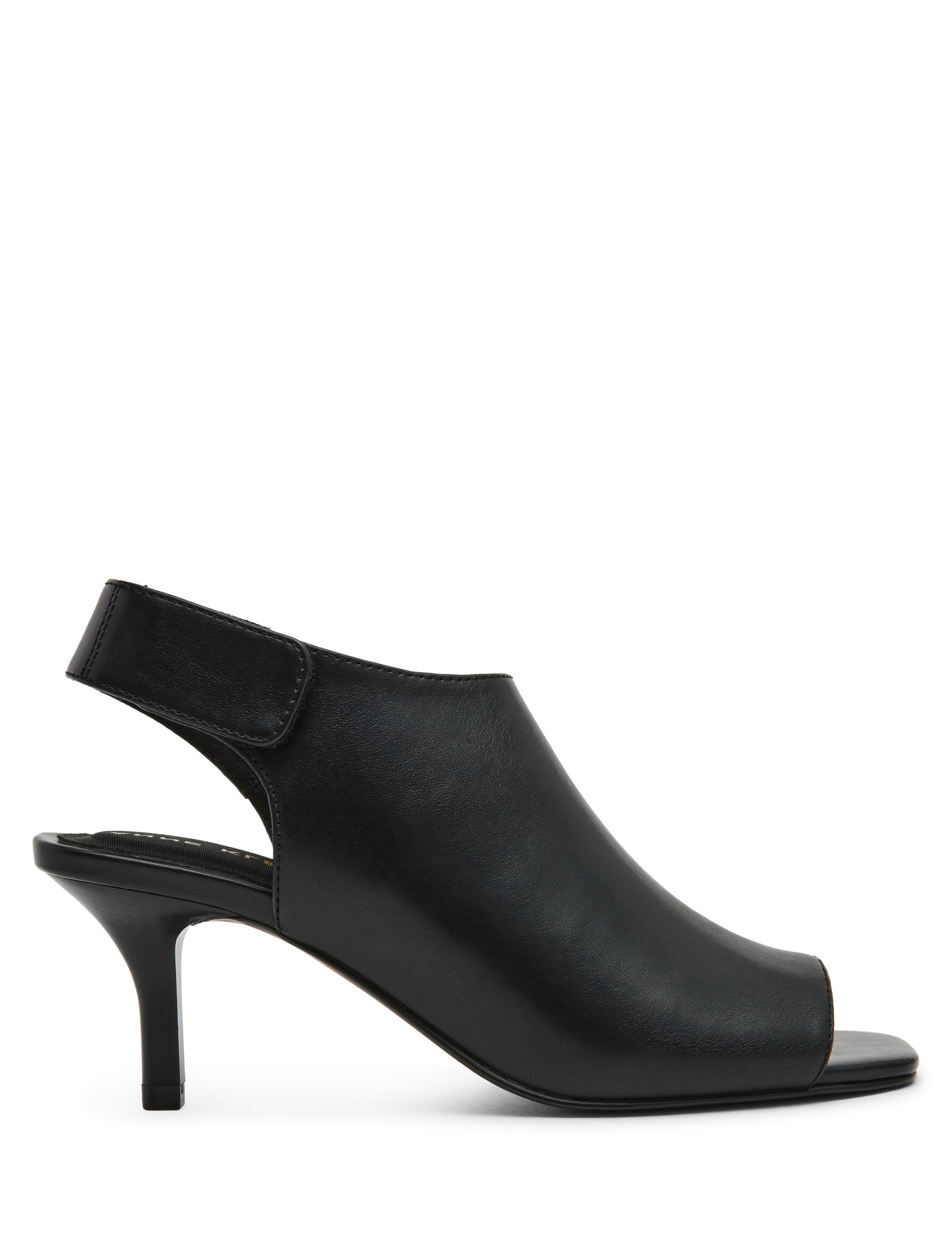 Semana Dress Heel in Black Smooth - Anne Klein Black Smooth