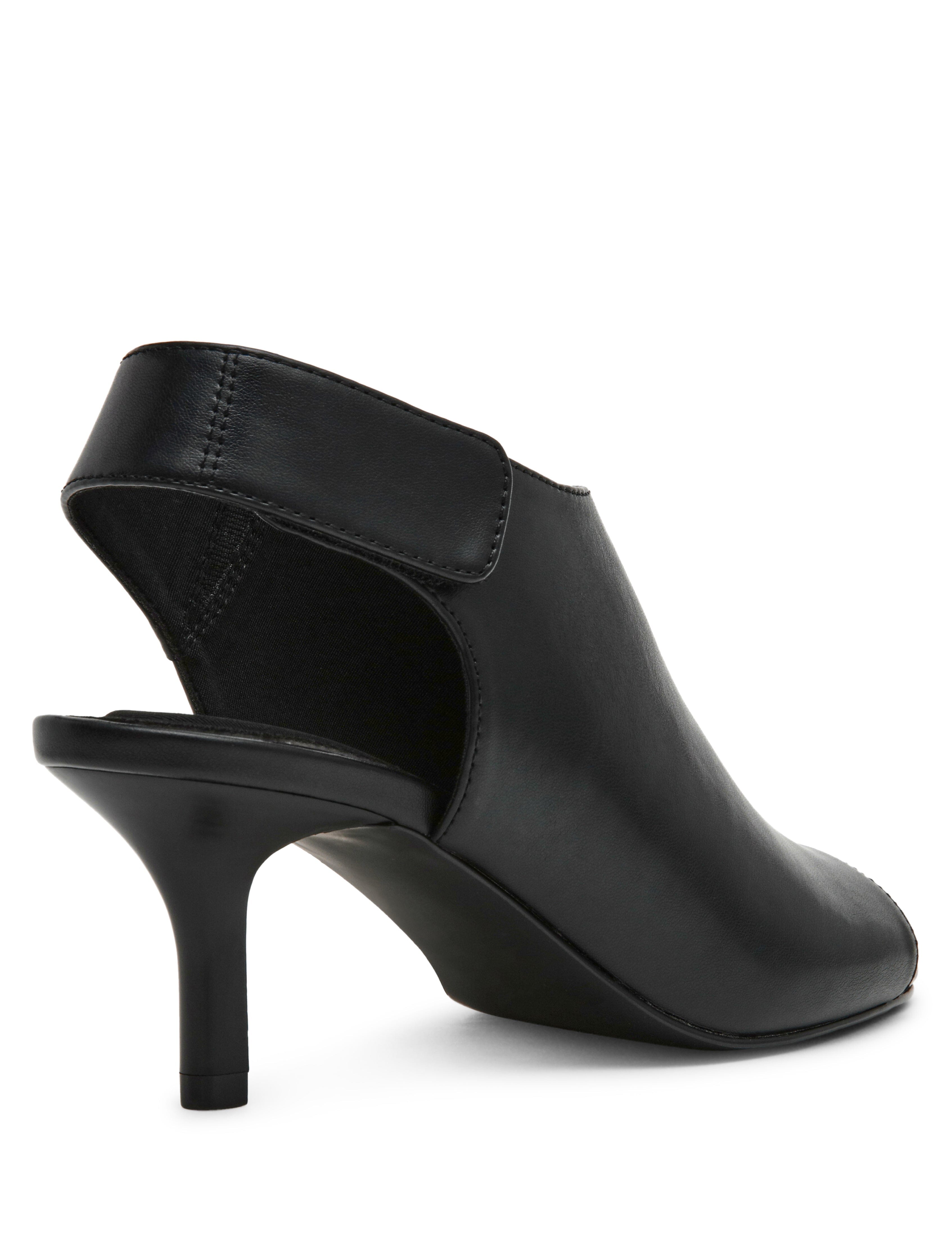 Semana Dress Heel in Black Smooth - Anne Klein Black Smooth