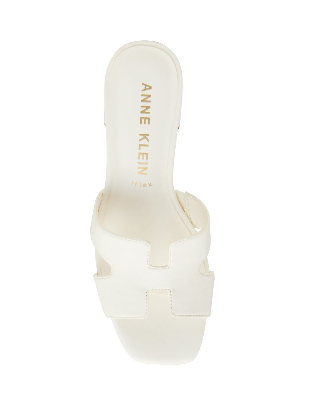 Delphine Strappy Sandal in White - Anne Klein White