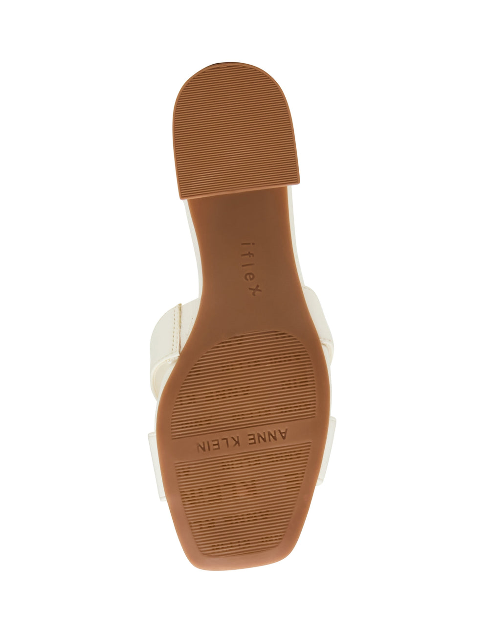 Delphine Strappy Sandal in White - Anne Klein White