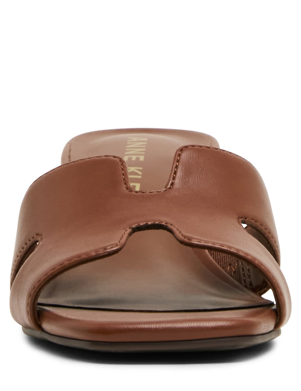 Delphine Strappy Sandal in Cognac - Anne Klein Cognac