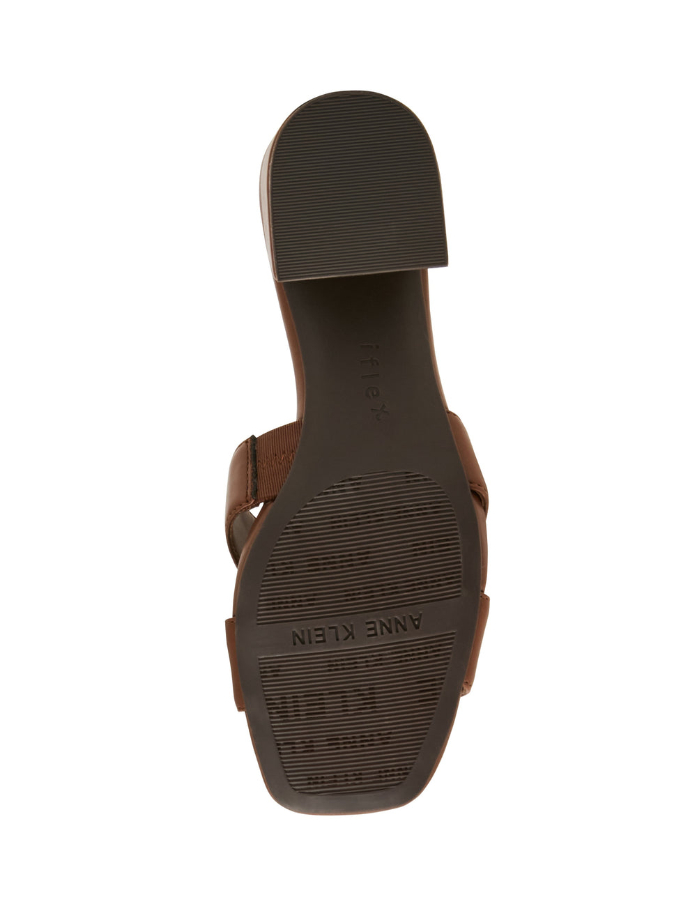 Delphine Strappy Sandal in Cognac - Anne Klein Cognac