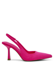 Itzy Slingback Block Heel Pump in Pink - Anne Klein Pink