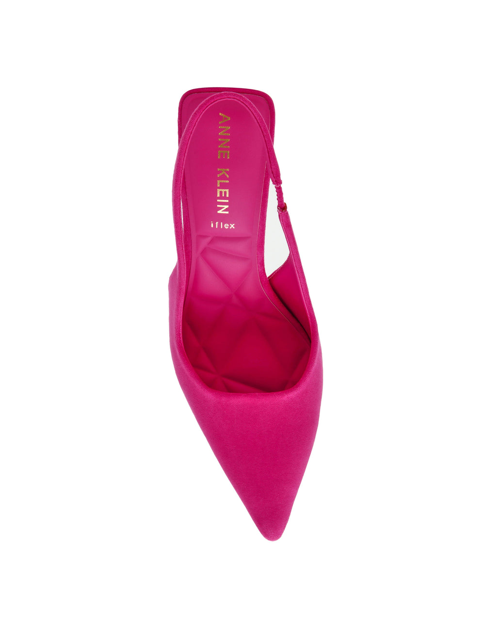 Itzy Slingback Block Heel Pump in Pink - Anne Klein Pink