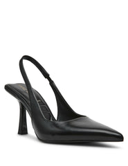 Itzy Slingback Block Heel Pump in Black Box - Anne Klein Black Box