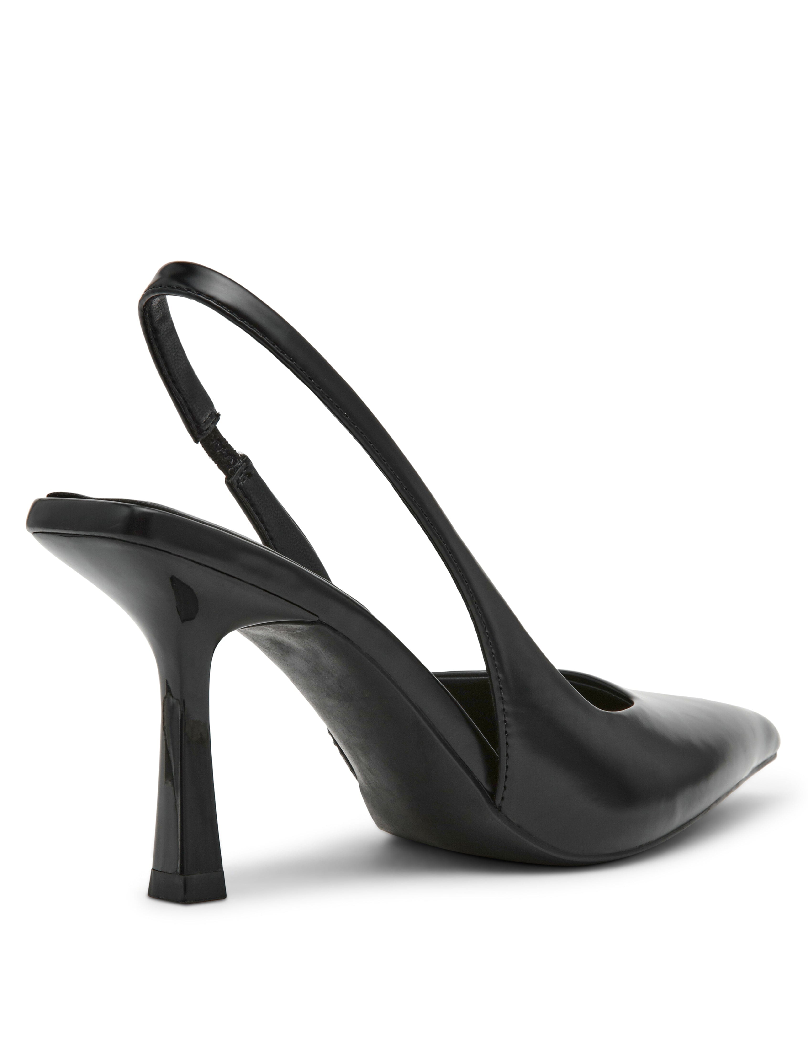 Itzy Slingback Block Heel Pump in Black Box - Anne Klein Black Box